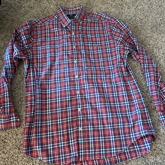 Vineyards vines plaid shirt - Picture 2 of 3